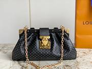 Louis Vuitton 2023 Monogram S Lock Black Clutch M46544 - 4