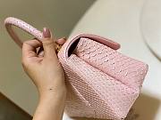 Chanel Coco Pink Python Mini Bag - 4