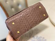 Chanel Coco Brown Python Mini Bag - 2