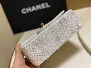 Chanel Classic White Python Mini Bag - 2