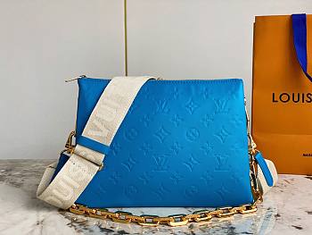 Louis Vuitton M21439 Coussin PM Blue Bag 