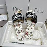 Dior Dway white slippers 03 - 3