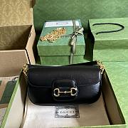 Gucci Horsebit 1955 black shoulder bag - 1