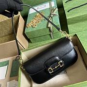 Gucci Horsebit 1955 black shoulder bag - 6