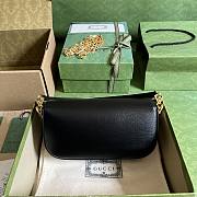 Gucci Horsebit 1955 black shoulder bag - 4