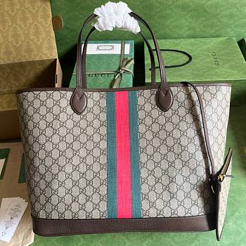 Gucci Brown Ophidia GG Large Tote