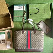 Gucci Brown Ophidia GG Large Tote - 5