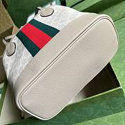 Gucci White Beige Ophidia GG Small Tote - 2