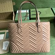 Gucci Beige GG Marmont Large Tote - 2