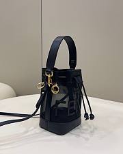 Fendi MON TRESOR black leather bag - 6