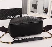 Chanel AS322 Vanity Case Lambskin Black Leather bag  - 6