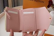 Louis Vuitton pink Victorine wallet  - 5