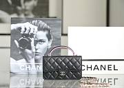 Chanel Lambskin Quilted Mini Top Handle Rectangular Flap Bag - 4