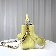 Louis Vuitton M21798 Capucines BB Yellow Leather Bag  - 3