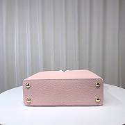 Louis Vuitton M21798 Capucines BB Pink Leather Bag - 6