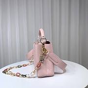 Louis Vuitton M21798 Capucines BB Pink Leather Bag - 5