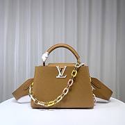 Louis Vuitton M21798 Capucines BB Brown Leather Bag  - 1