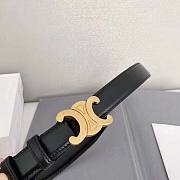Celine gold hardware 2.5cm white/ red/ black/ brown - 3