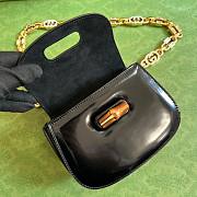 Gucci Bamboo 1947 black mini top handle bag - 6