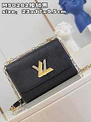 Louis Vuitton twist 2 tone hardware MM bag - 2