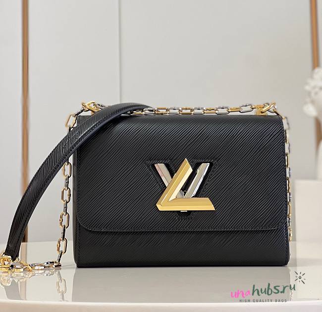 Louis Vuitton twist 2 tone hardware MM bag - 1