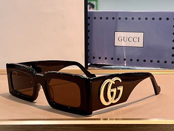 Gucci gold GG small sunglasses ( 6 colors)