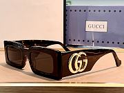 Gucci gold GG small sunglasses ( 6 colors) - 6