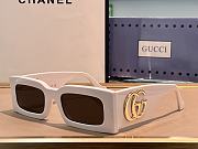 Gucci gold GG small sunglasses ( 6 colors) - 5