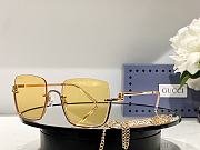 GUCCI Gold Square Sunglasses ( 7 colors) - 6