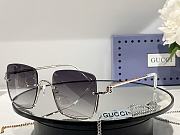 GUCCI Gold Square Sunglasses ( 7 colors) - 4