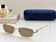 GUCCI Gold Square small Sunglasses ( 7 colors) - 1