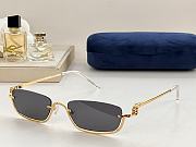 GUCCI Gold Square small Sunglasses ( 7 colors) - 4