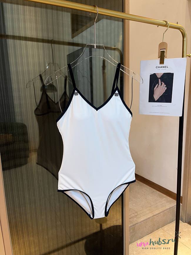 Chanel white swimsuit - 1