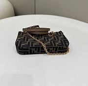 Fendi Zucchino Pouch with Chain Bag - 5