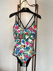 Gucci flower swimsuit  - 2