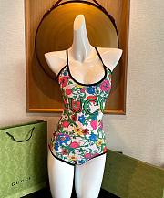 Gucci flower swimsuit  - 1