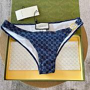 Gucci denim effect swimsuit - 2