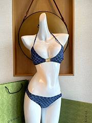 Gucci denim effect swimsuit - 4