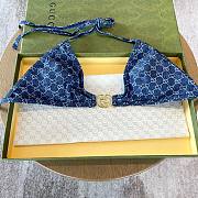 Gucci denim effect swimsuit - 5