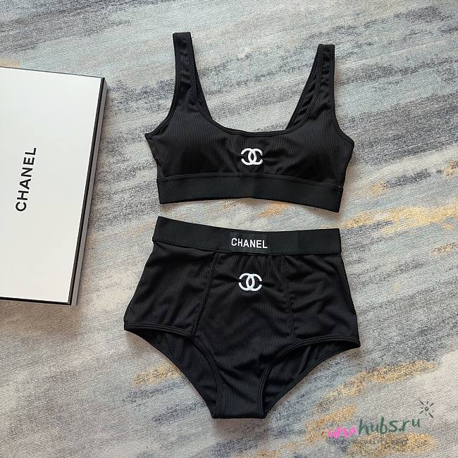 Chanel black swimsuit  - 1