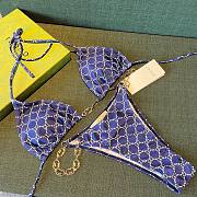 Gucci blue swimsuit  - 3