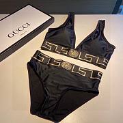 Versace black swimsuit 02 - 1