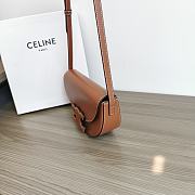 Celine Besace Cuir Triomphe Tan Leather Bag  - 2