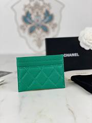 Chanel green card holder  - 5