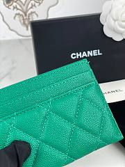 Chanel green card holder  - 3