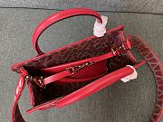 Valentino Le Quatrieme Toile small red shopping bag - 5