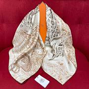 Hermes horse scarf 90 - 5