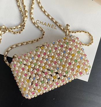 Chanel 2023 SS Pearl Clutch