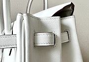 Hermes Biscuit Swift Birkin 25 Palladium Hardware Bag - 4