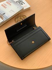 Gucci Diana bambo black leather mini bag - 2